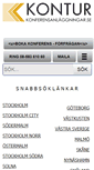 Mobile Screenshot of konferensanlaggningar.se